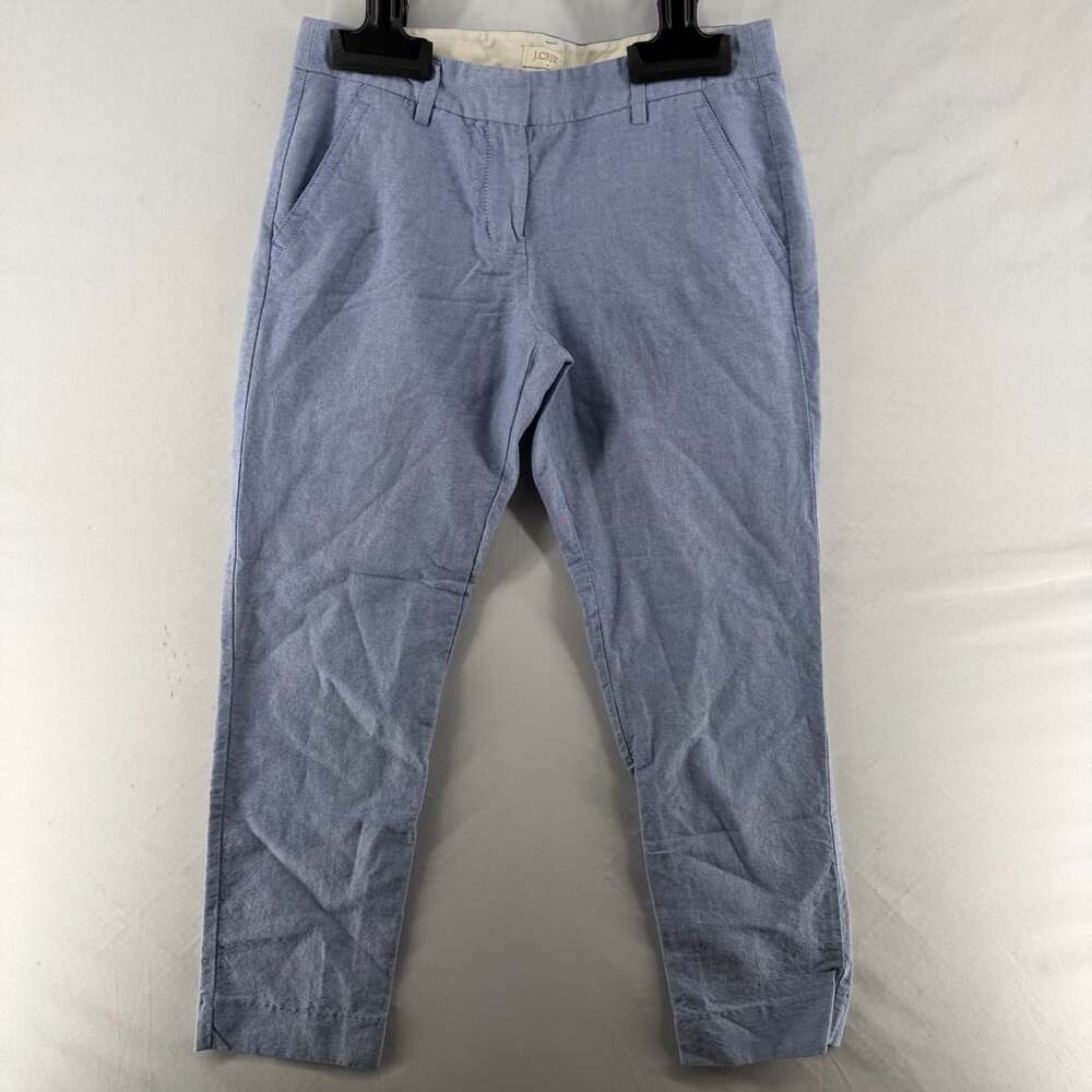 0640 Women’s J.Crew Blue Chino Pants
